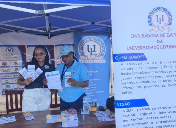 Incumbadora de Empresas da Universidade Licungo Participa da 1ª Feira Regional de Negócio e Inovação